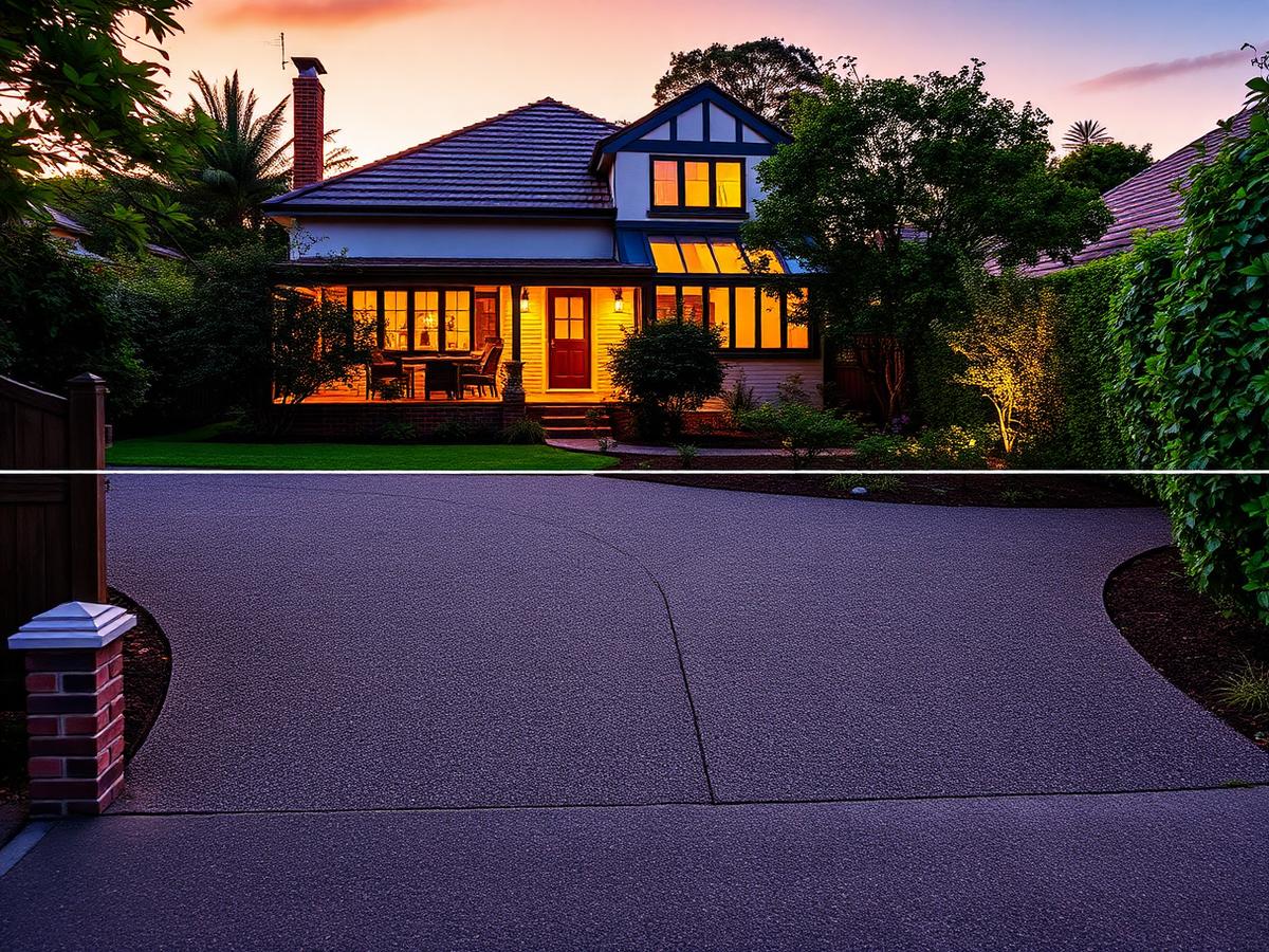 Federation Home Driveway